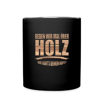 Schreiner - Tasse einfarbig - Schwarz - Vorne