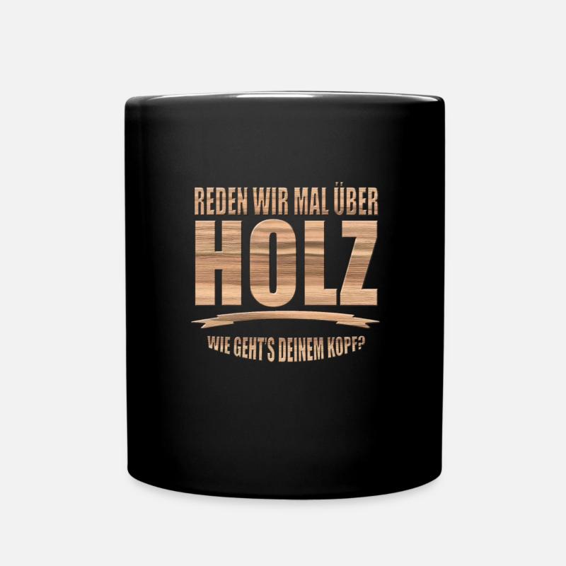 Schreiner - Tasse einfarbig - Schwarz