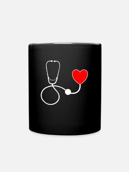 Infirmière en formation professionnelle en médecine - Mug uni - noir