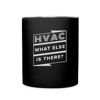 Technicien CVC Hvac Tech Chauffage Ventilation - Mug uni - noir - Devant