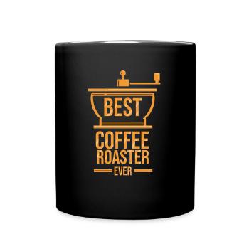 best coffee roaster ever Coffee Roasting Barista - Full Colour Mug - black - Front
