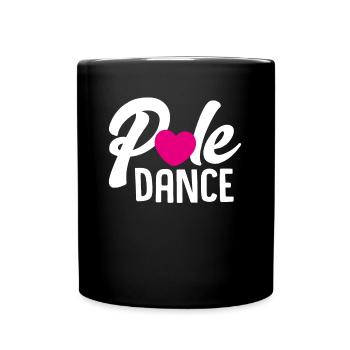 Pole Dance Shirt Pole Dance Love Gift Tee - Mug uni - noir - Devant