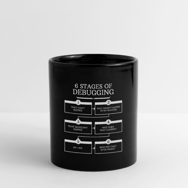 Debugging Programmers Gift Programming Full Colour Mug