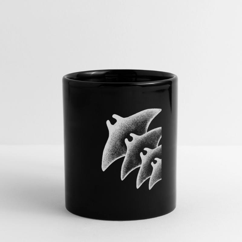 Dive Underwater Manta Ray Gift Idea Full Colour Mug