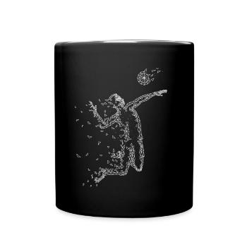 Volleyball - Full Colour Mug - black - Front