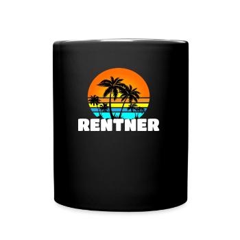 Pensioner Pension Pension - Full Colour Mug - black - Front