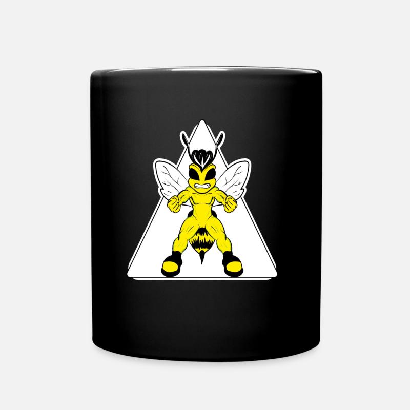 Abeille au miel - Mug uni - noir