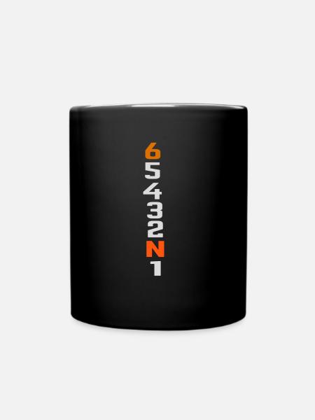 Don de motards pour motards - Mug uni - noir