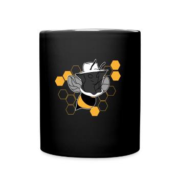Apiculteur - Mug uni - noir - Devant