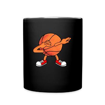 Basketball dabbing - Full Colour Mug - black - Front