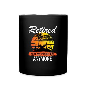 Pensioner - Full Colour Mug - black - Front