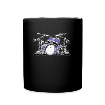 Drums - Full Colour Mug - black - Front