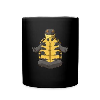 Turtle - Full Colour Mug - black - Front