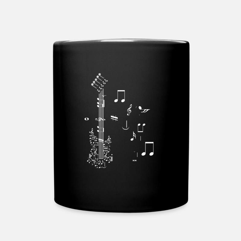 Cadeau de guitare - Mug uni - noir