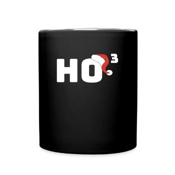 Ho Hoch 3 - Tasse einfarbig - Schwarz - Vorne