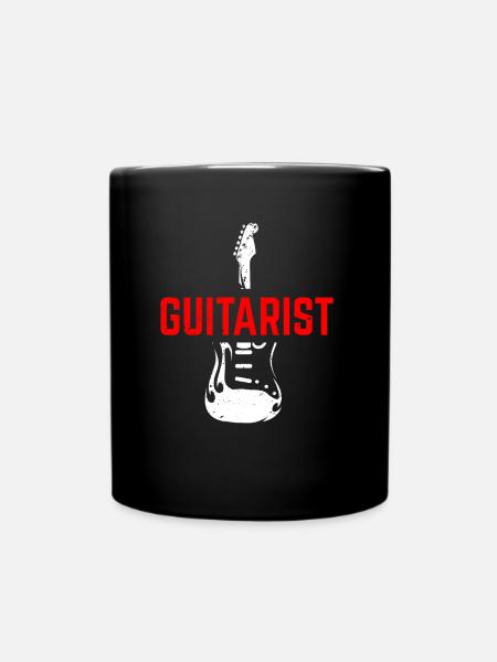 guitare - Mug uni - noir