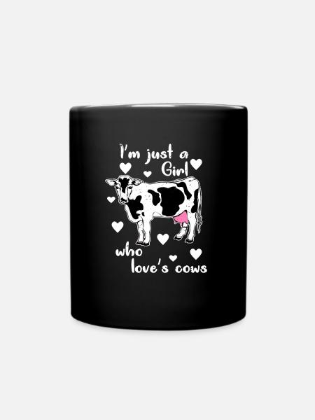 Vaches de l’agriculteur - Mug uni - noir