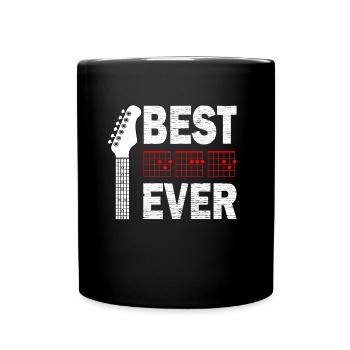 Best Dad Ever - Full Colour Mug - black - Front