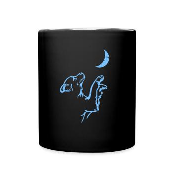Chemise chien chien - Mug uni - noir - Devant