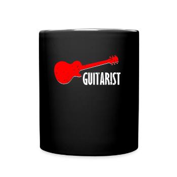 Guitariste guitariste - Mug uni - noir - Devant