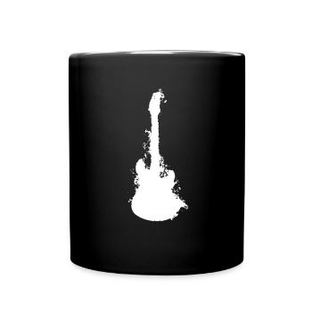 Guitar guitars - Full Colour Mug - black - Front