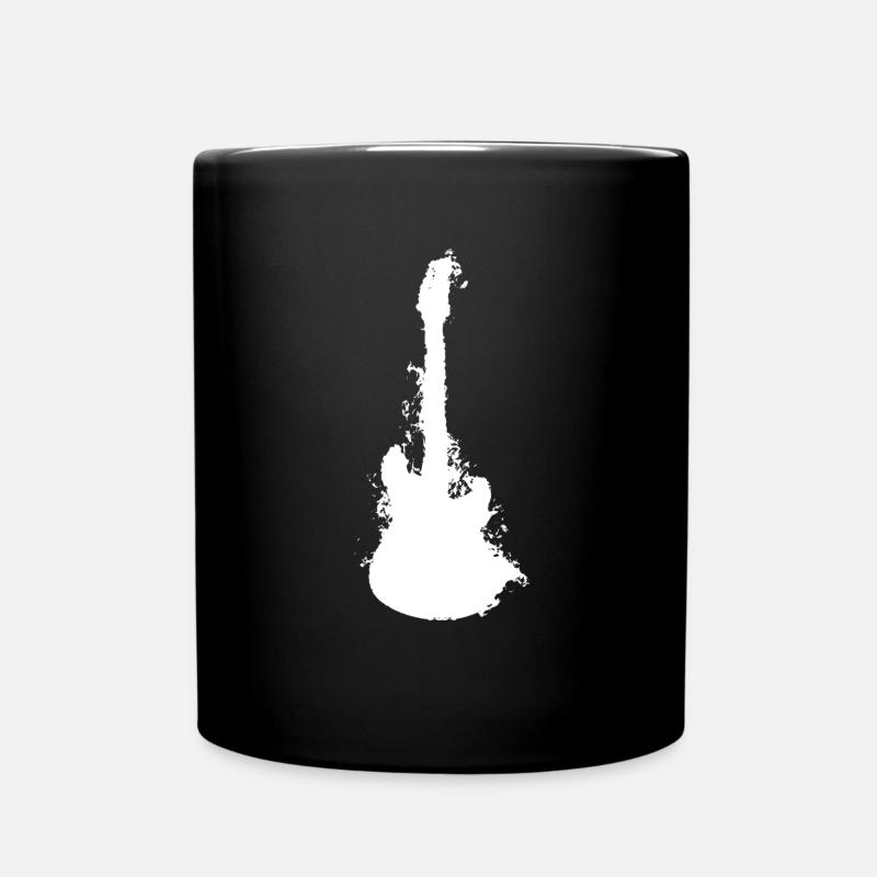 Gitarre Gitarren - Tasse einfarbig - Schwarz
