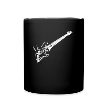Guitares électriques - Mug uni - noir - Devant