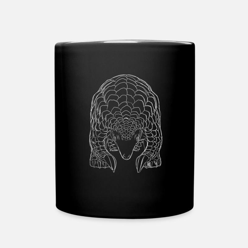 Pangolin - Ensfarvet krus - sort
