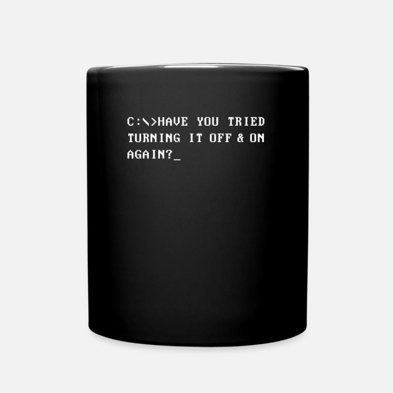 Programmierer Entwickler Informatiker Geek - Tasse einfarbig - Schwarz