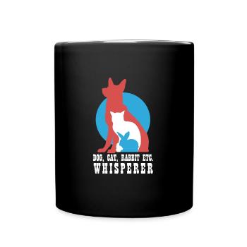 Idée cadeau de gardien de zoo vétérinaire - Mug uni - noir - Devant