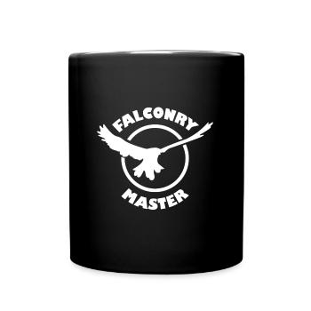 Idée cadeau Falconer Fauconnerie - Mug uni - noir - Devant