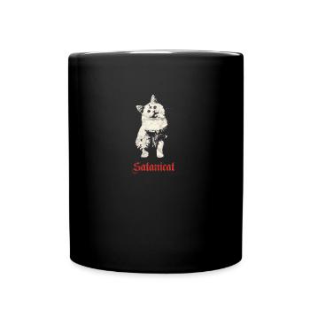 Satanicat occulte Satan Gothique Grunge Satan Devil - Mug uni - noir - Devant