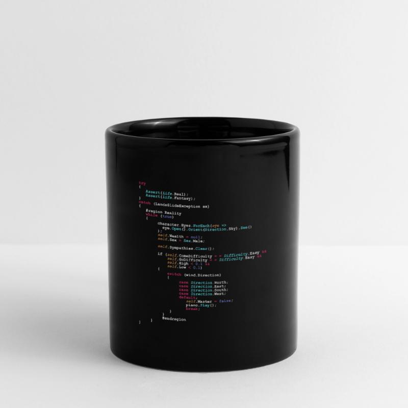 Programmierer Humor Code - für Software-Entwickler Tasse einfarbig