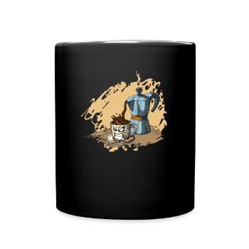 Espresso Coffee - Full Colour Mug - black - Front
