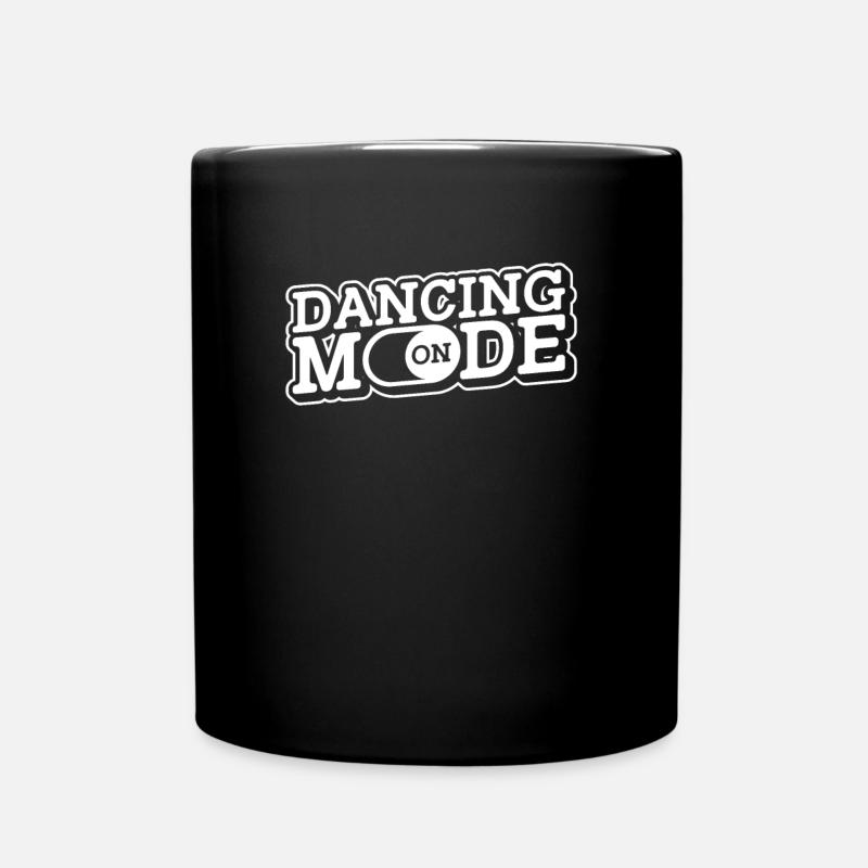 Tanzen Tänzer Tanz - Tasse einfarbig - Schwarz