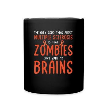Multiple Sclerosis MS Awareness Day - Full Colour Mug - black - Front