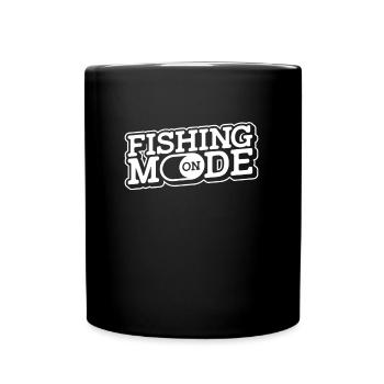 Pêcheur Pêcheur Pêcheurs Pêche - Mug uni - noir - Devant