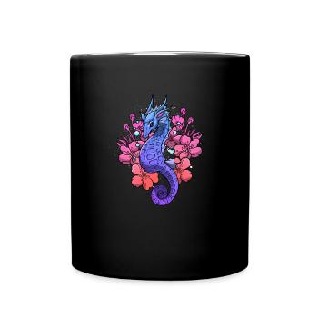 Retro Gothic Vintage Goth Okkult - Tasse einfarbig - Schwarz - Vorne