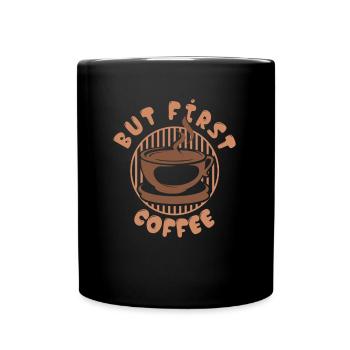 Espresso Coffee - Full Colour Mug - black - Front