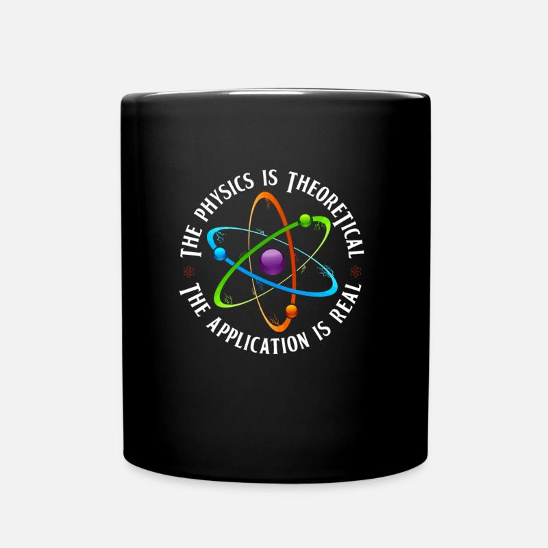 Physik Physiker - Tasse einfarbig - Schwarz
