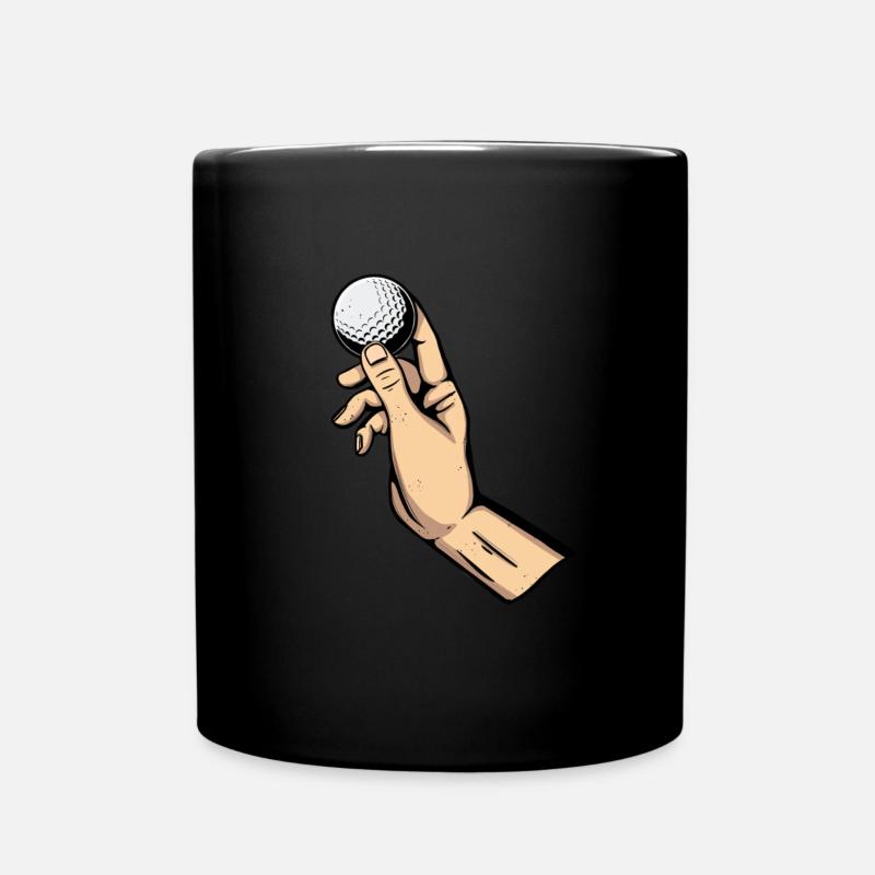 Golf Golfeur Golfeur Golf Golf Terrain - Mug uni - noir