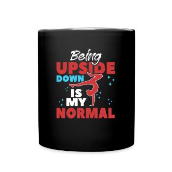 RSG Gymnast Rhythmic Sports Gymnastics - Full Colour Mug - black - Front