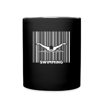 Nageurs nageurs - Mug uni - noir - Devant