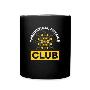 Physik Physiker - Tasse einfarbig - Schwarz - Vorne