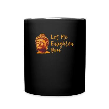 Bouddhisme bouddhiste de Bouddha - Mug uni - noir - Devant