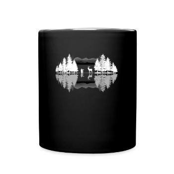 Hunter Hunting Hunting - Full Colour Mug - black - Front