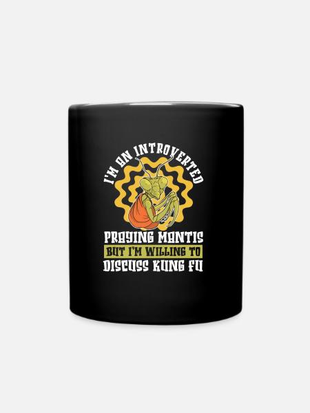 Kung Fu - Tasse einfarbig - Schwarz