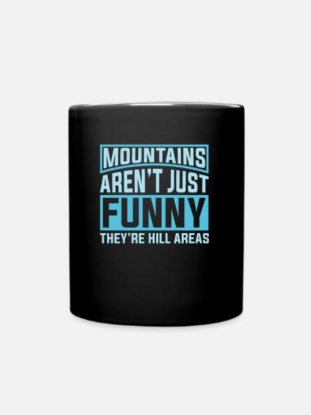 Father jokes Dad Jokes - Full Colour Mug - black