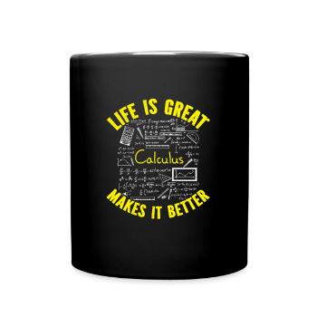Mathématiques Mathématiques - Mug uni - noir - Devant