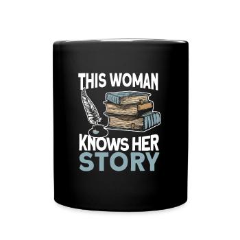 Writer Author - Full Colour Mug - black - Front